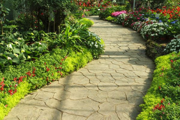 Stone Pathway Repair in Foley