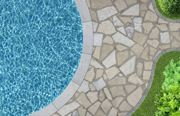 Flagstone Grout Repair in Foley