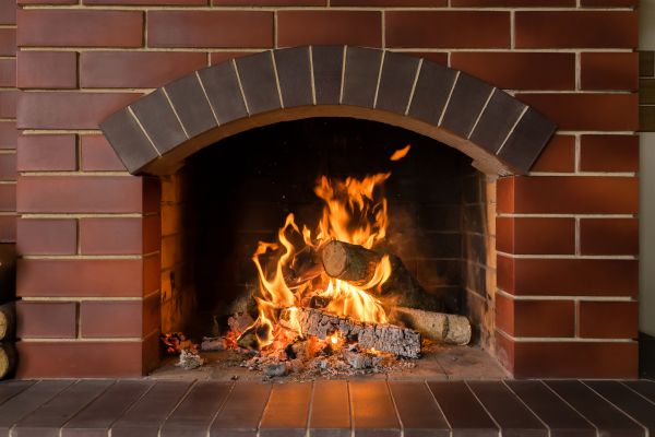 Brick Fireplace Installation in Foley