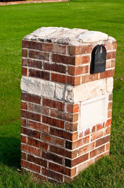 Brick Mailbox Installation in Foley