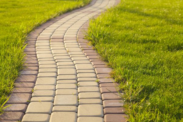 Sidewalk Brick Repair in Foley