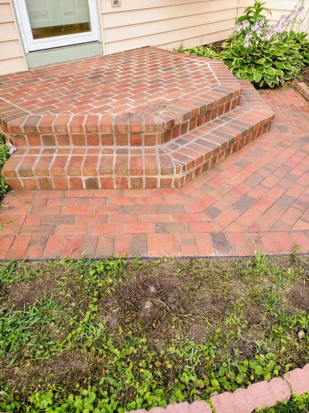 Brick Stoop Repair in Foley