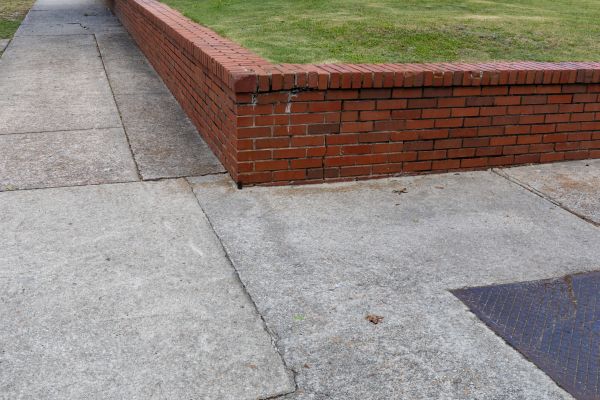 Brick Retaining Wall Repair in Foley